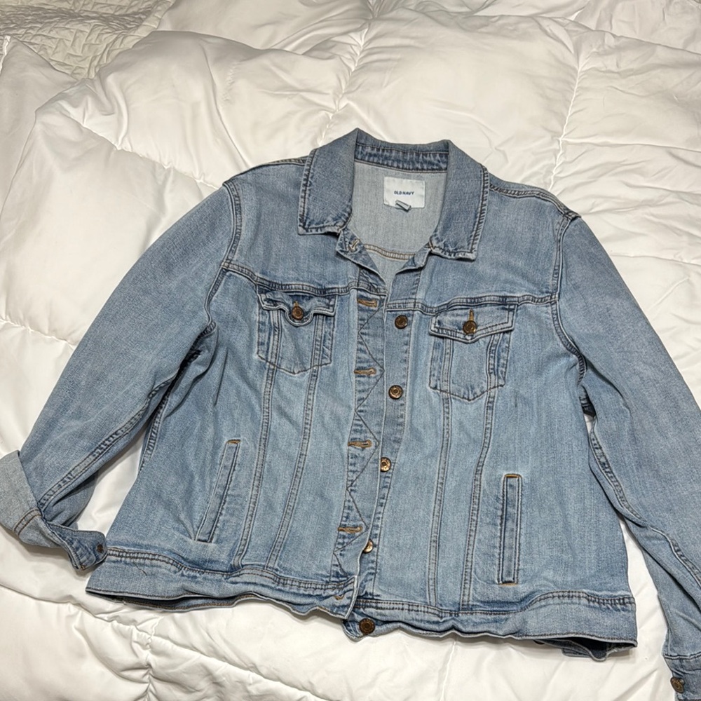 Old Navy Blue Jean Jacket Timeless Denim Style